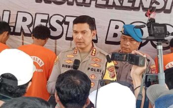 Polresta Bogor Kota Menangkap Dua Tersangka Pelaku Pengoplos Gas Elpiji Subsidi             